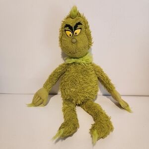 20” The Grinch Dr Seuss Universal Studios Parks Plush with cut tag